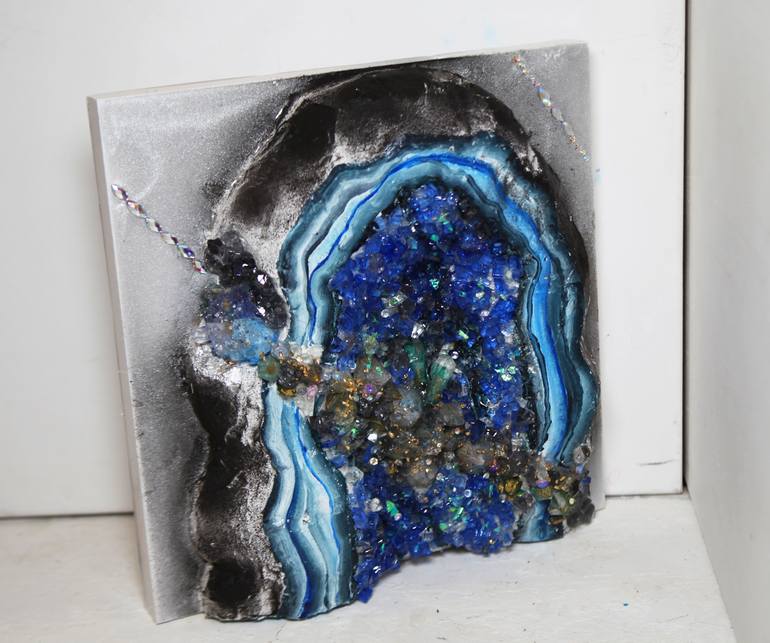 Original Expressionism Abstract Sculpture by Julia Crystal