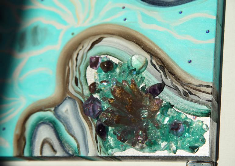 Original Expressionism Abstract Painting by Julia Crystal