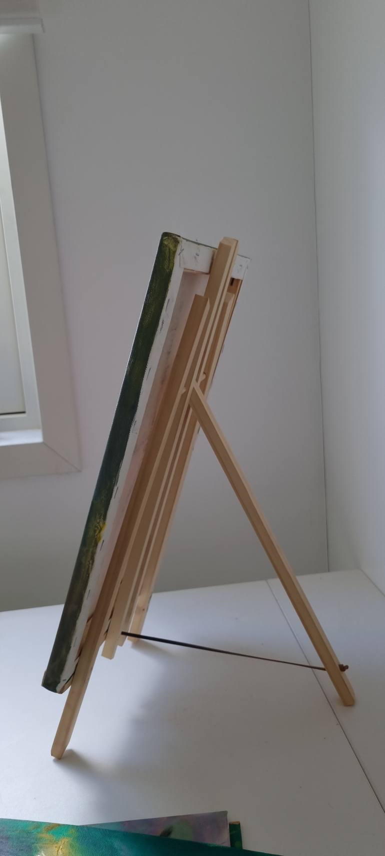 Original Abstract Expressionism Animal Painting by Inara Axelsson Piksa