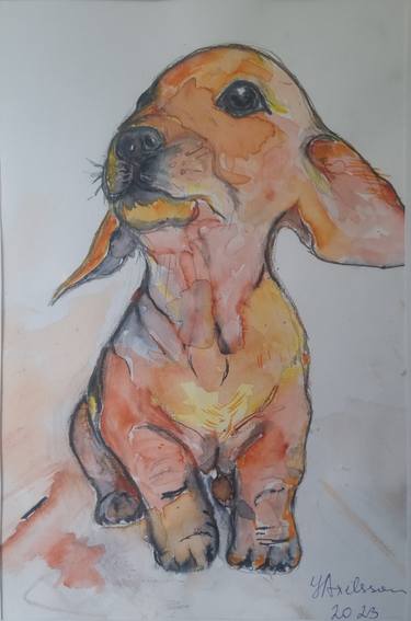 Print of Abstract Expressionism Animal Paintings by Inara Axelsson Piksa