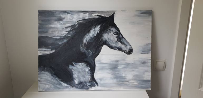 Original Animal Painting by Inara Axelsson Piksa