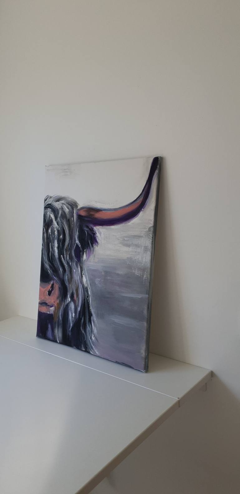 Original Abstract Animal Painting by Inara Axelsson Piksa