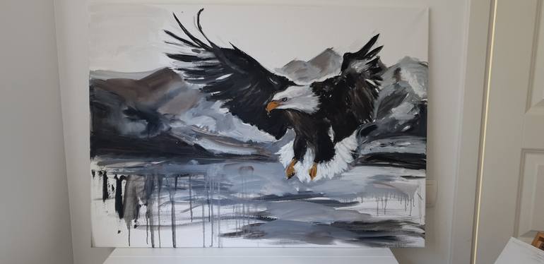 Original Animal Painting by Inara Axelsson Piksa