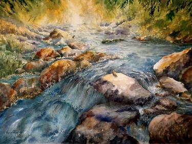 Original Impressionism Water Paintings by Vasundhara Nanavati