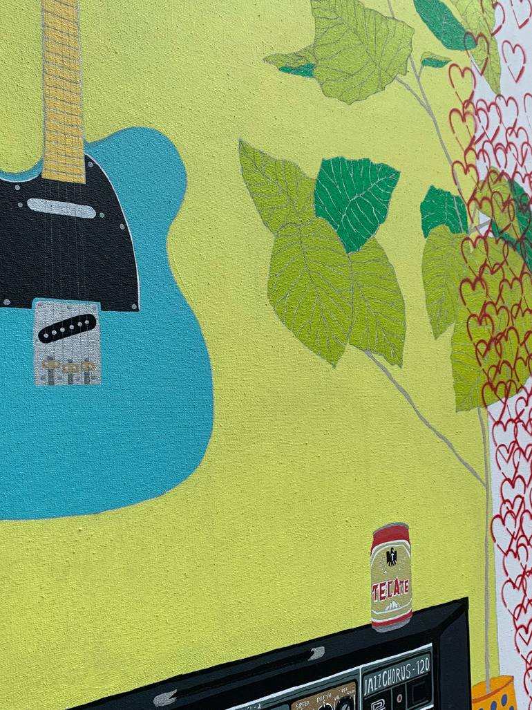 Original Conceptual Music Painting by Taro Yakumo