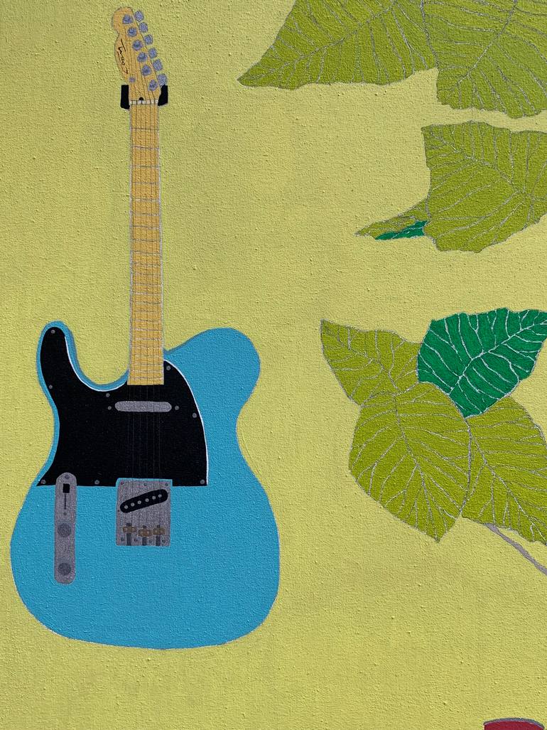 Original Conceptual Music Painting by Taro Yakumo