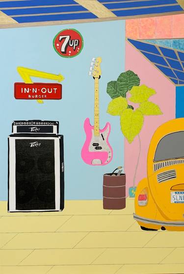Original Pop Art Pop Culture/Celebrity Paintings by Taro Yakumo