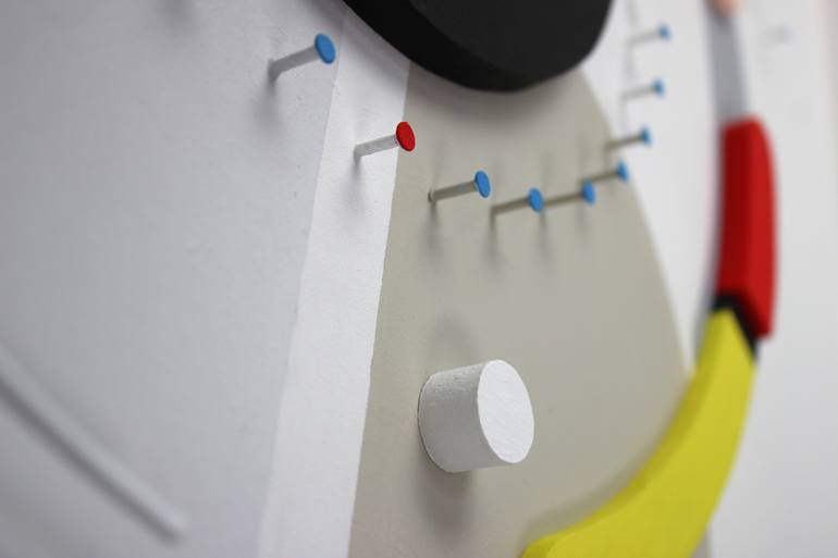 Original Modernism Geometric Sculpture by Joel Chasseriau