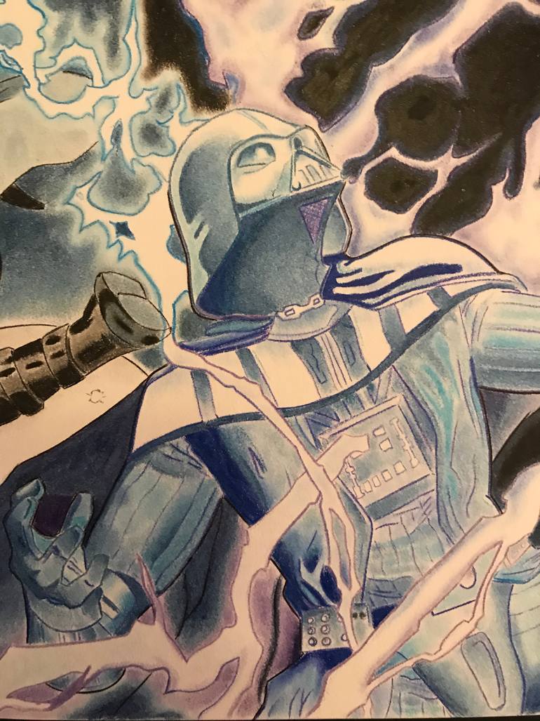 Original Pop Art Comics Drawing by Yojan Holguin