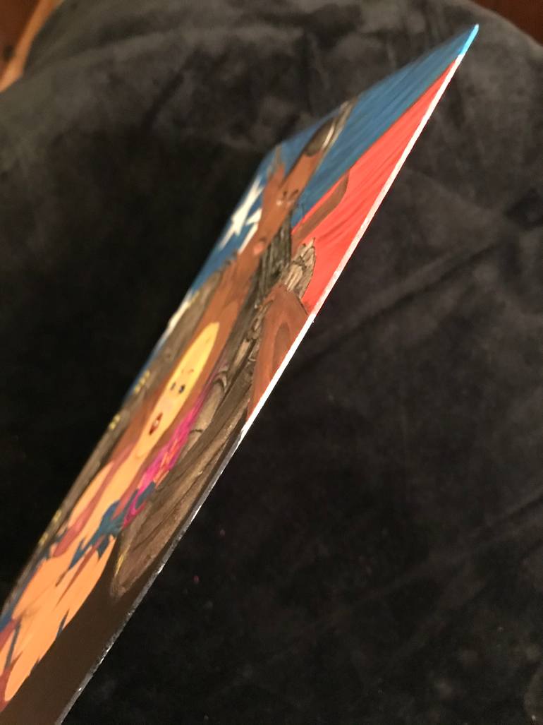 Original Pop Art Cinema Painting by Yojan Holguin