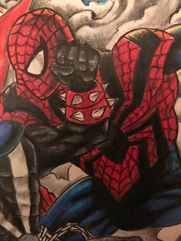 Original Pop Art Comics Drawing by Yojan Holguin