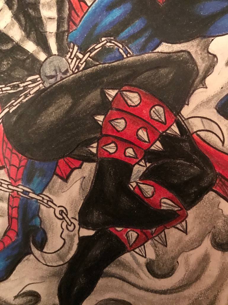 Original Pop Art Comics Drawing by Yojan Holguin