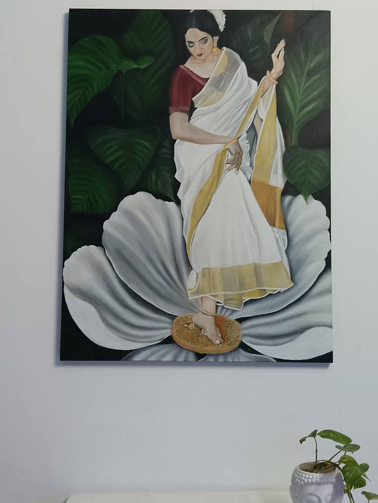 Original Women Painting by Meenakshi Dhillon