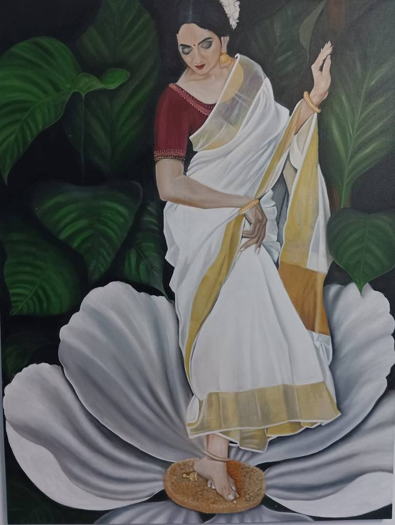 Original Women Painting by Meenakshi Dhillon