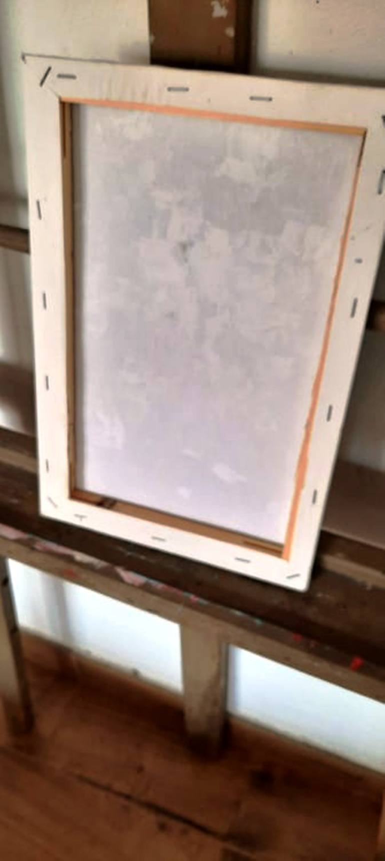 Original Abstract Expressionism Floral Painting by Sanja Rubelj