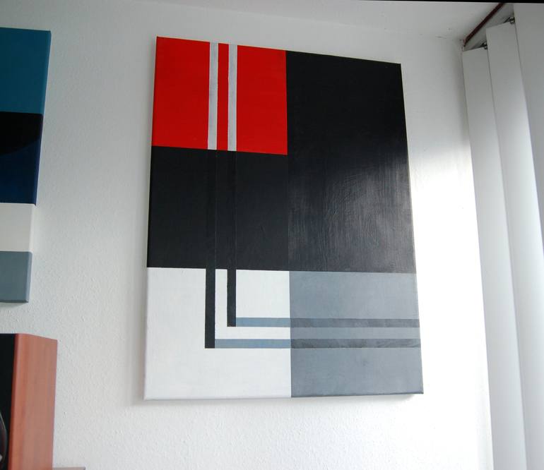 Original Abstract Painting by Ton Petiet