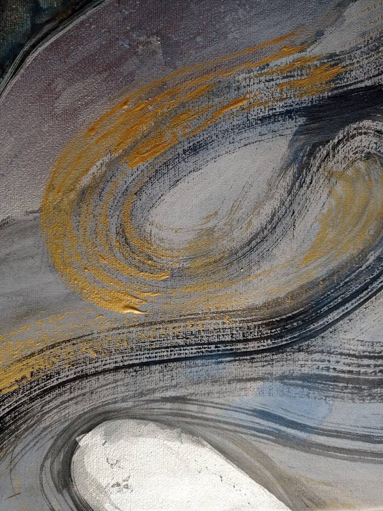 Original Abstract Animal Painting by Hanna Nesterova