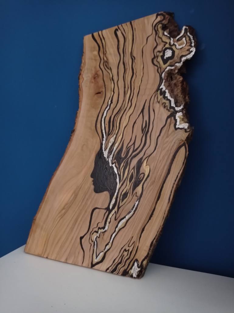 Original Art Deco Women Sculpture by Hanna Nesterova
