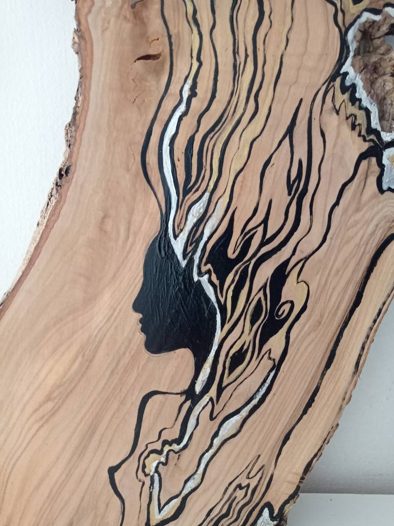 Original Art Deco Women Sculpture by Hanna Nesterova