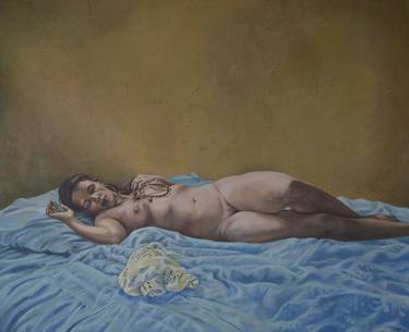Original Realism Erotic Paintings by Joao Alfaro