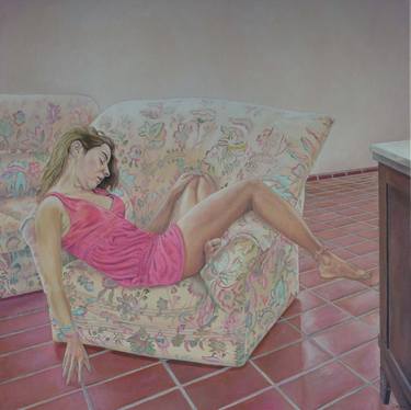 Original Realism Women Paintings by Joao Alfaro