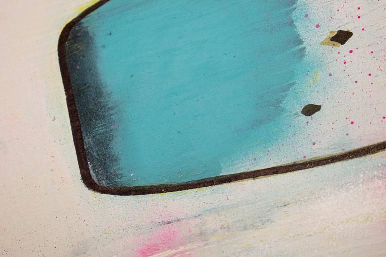Original Abstract Graffiti Painting by The Pochoclera