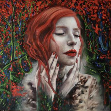 Original Contemporary People Paintings by Alina Negrea