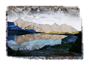Original Landscape Mixed Media by george kozmon