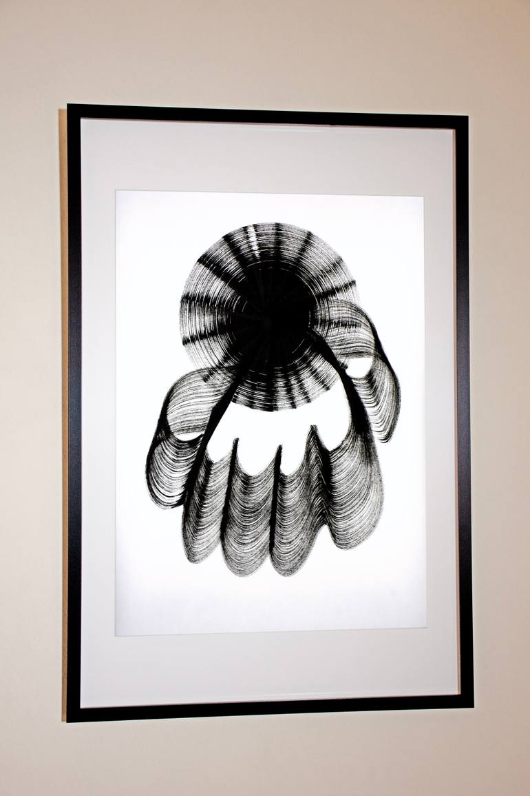 Original Modernism Abstract Painting by Alan Toledano