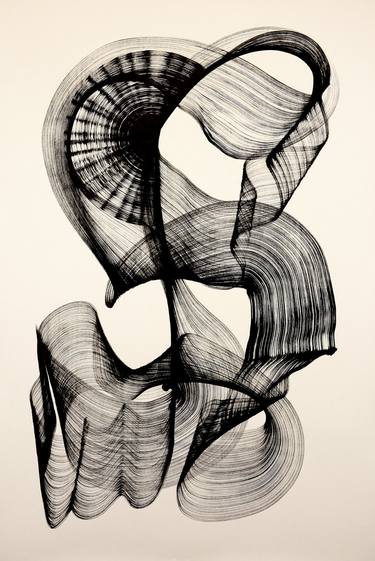 Original Abstract Drawings by Alan Toledano