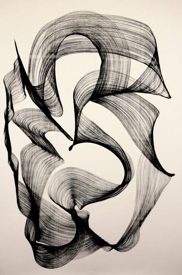 Original Abstract Drawings by Alan Toledano