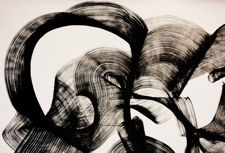 Original Art Deco Abstract Painting by Alan Toledano