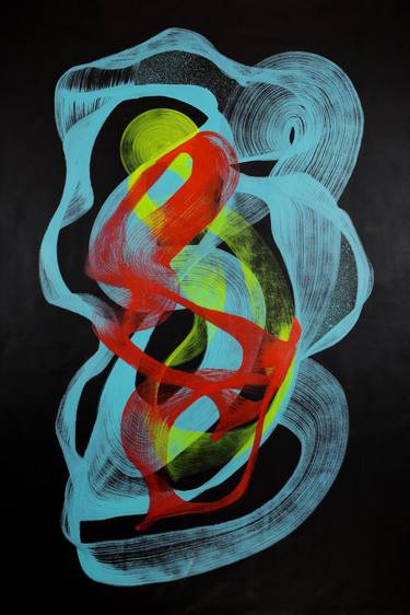 Original Abstract Paintings by Alan Toledano