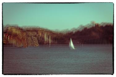 Original Abstract Sailboat Photography by Russel Kiehn