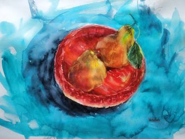 Print of Expressionism Food Paintings by Olena Yermolenko