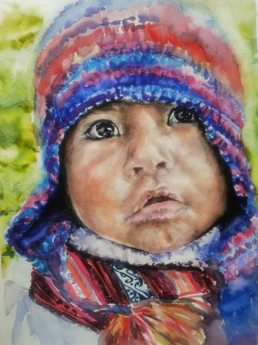 Print of Children Paintings by Olena Yermolenko