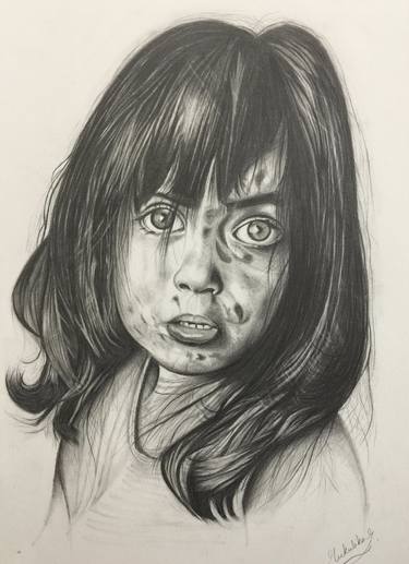 Print of Portraiture Children Drawings by Mukulika Saha