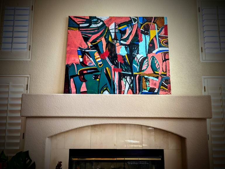 Original Contemporary Abstract Painting by Chetna D'Souza
