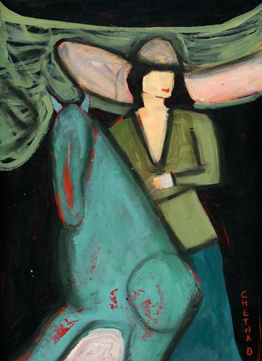 Original Contemporary People Painting by Chetna D'Souza