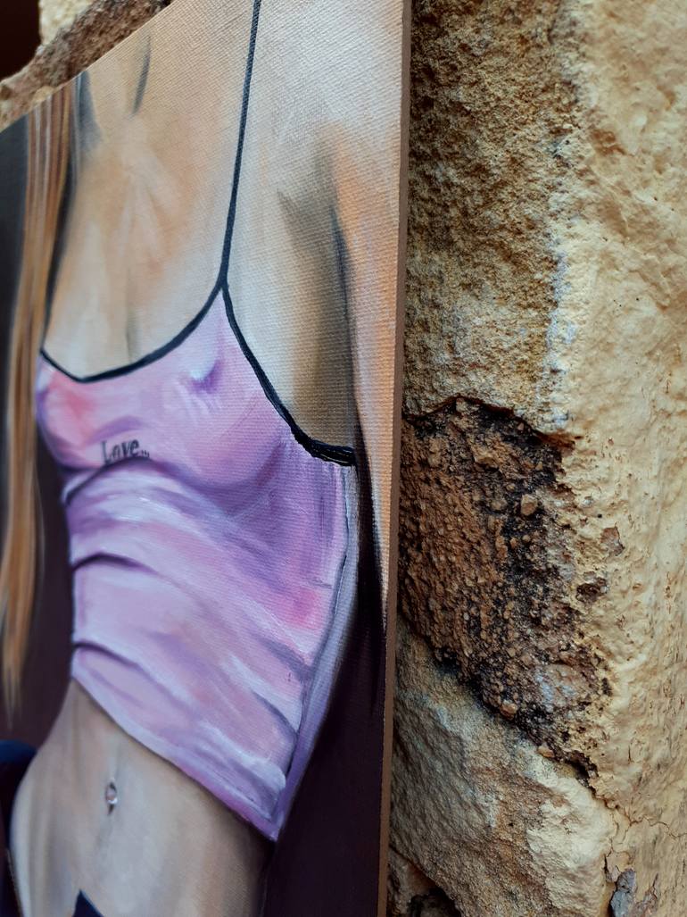 Original Art Deco Body Painting by Suntola Art
