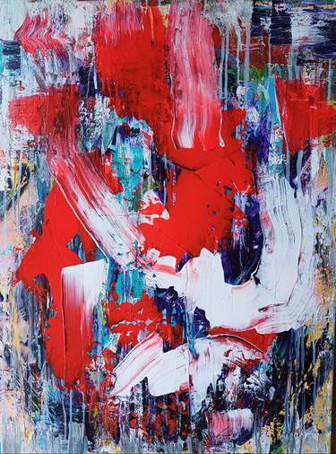 Original Modern Abstract Paintings by Mido Hussein