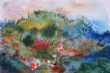 Print of Abstract Nature Paintings by Adriana Predoi