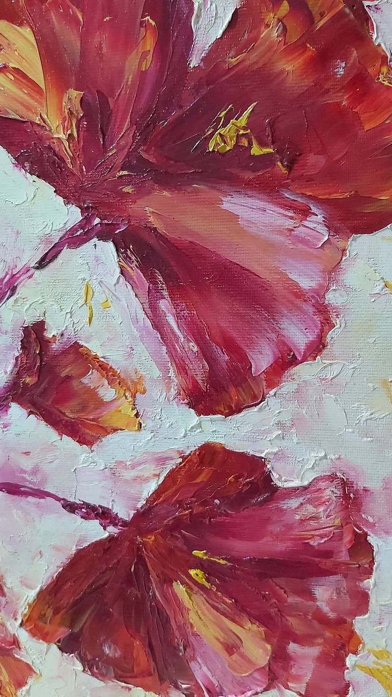 Original Impressionism Floral Painting by Tatiana Krilova