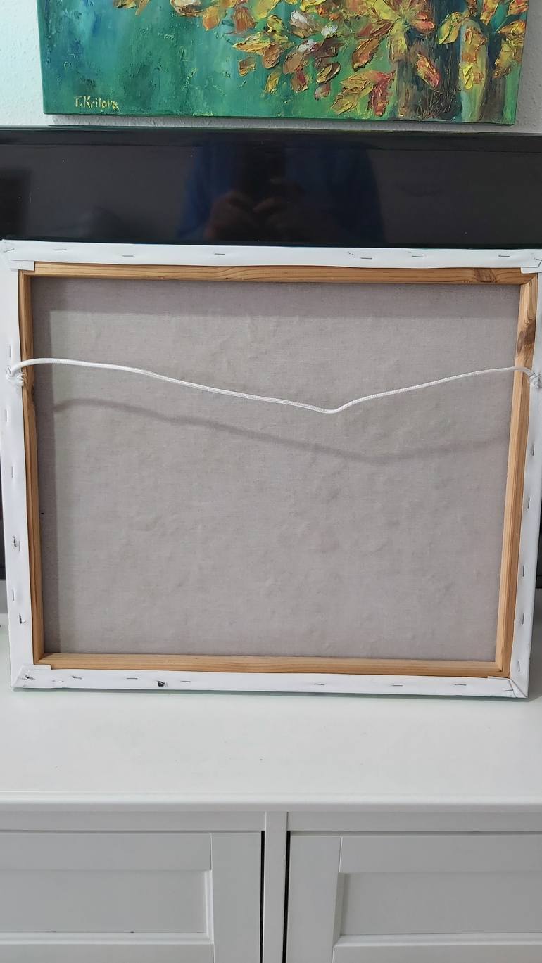 Original Impressionism Floral Painting by Tatiana Krilova