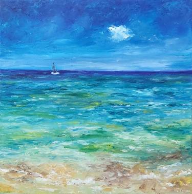 Original Impressionism Seascape Paintings by Tatiana Krilova