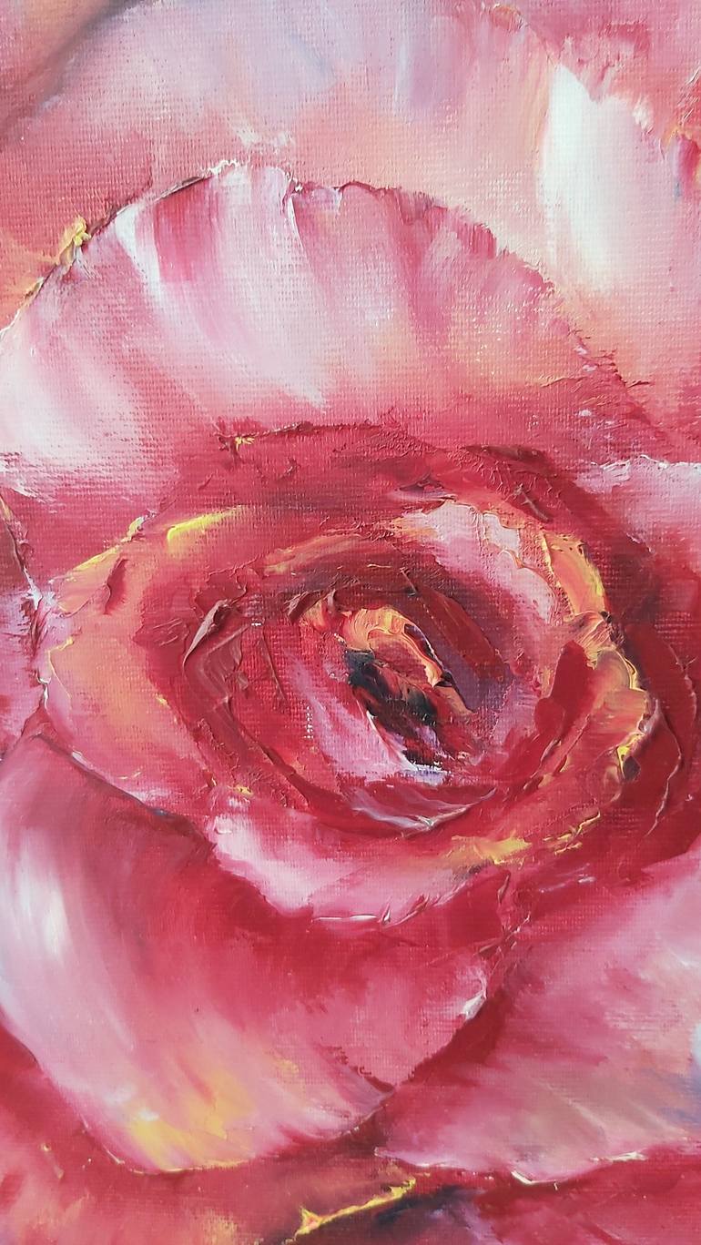 Original Impressionism Floral Painting by Tatiana Krilova