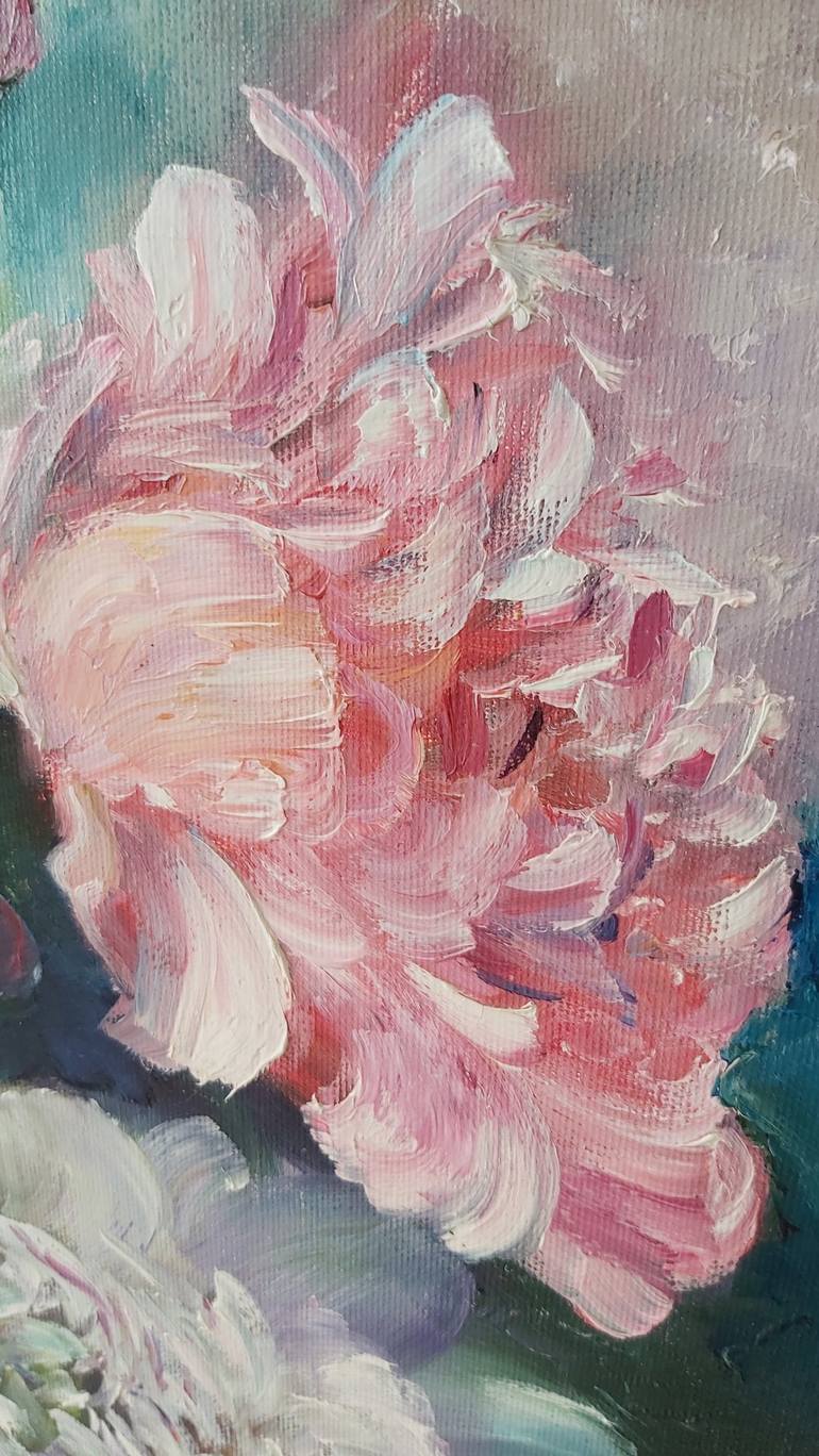 Original Floral Painting by Tatiana Krilova