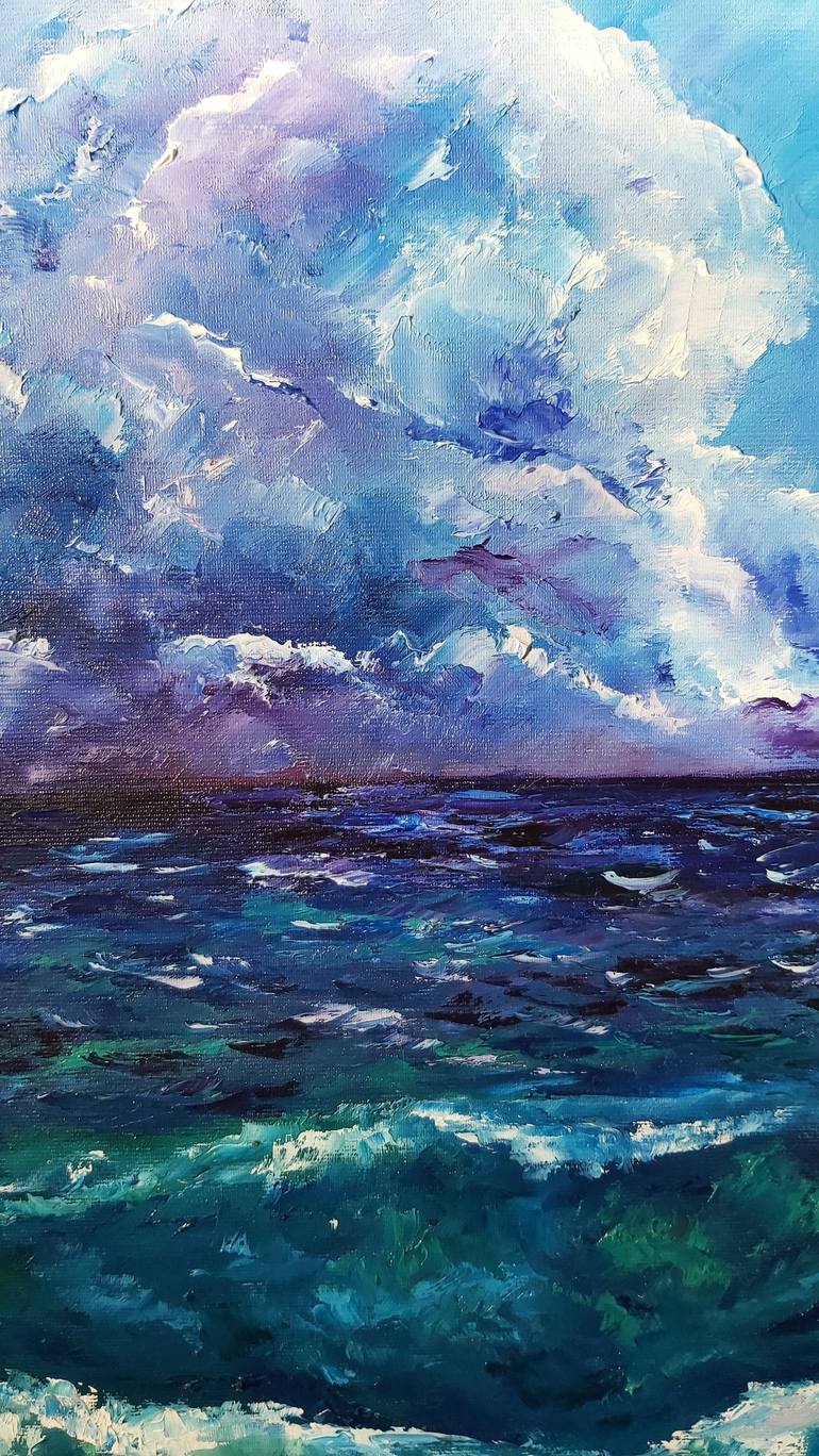 Original Seascape Painting by Tatiana Krilova