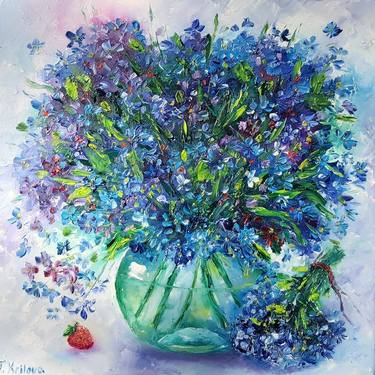 Original Floral Paintings by Tatiana Krilova