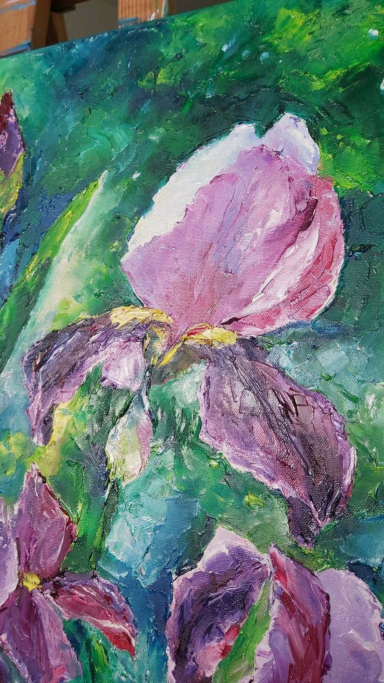 Original Floral Painting by Tatiana Krilova